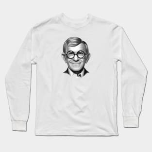 Portrait of George Burns Long Sleeve T-Shirt